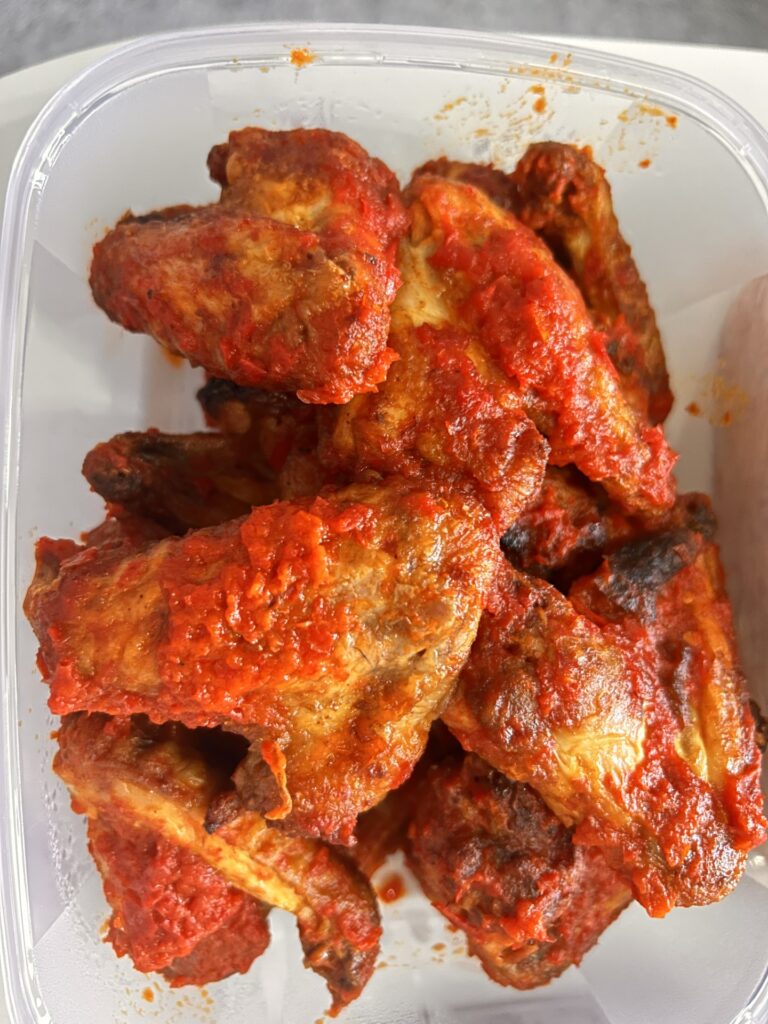 Peppered Chicken Wings